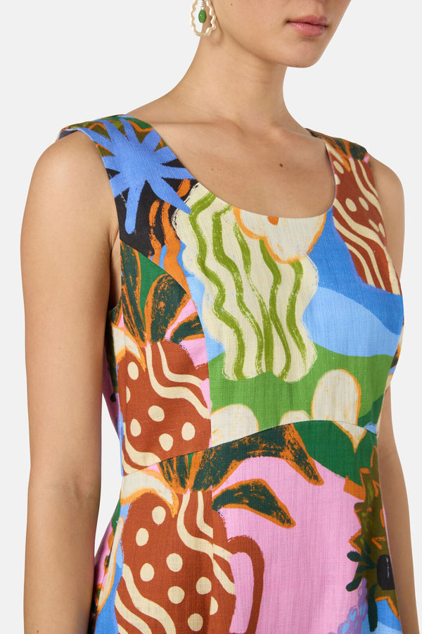 Gorman - Natural Form Midi Dress - print