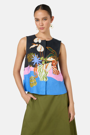 Gorman - Natural Form Tank Top - print