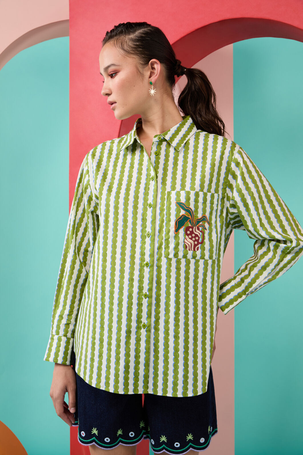 Gorman - Natural Form Stripe Shirt - stripe