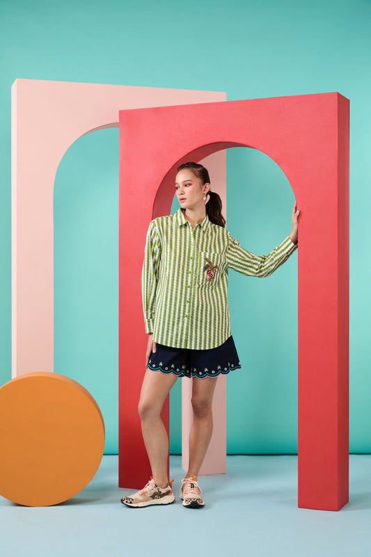 Gorman - Natural Form Stripe Shirt - stripe