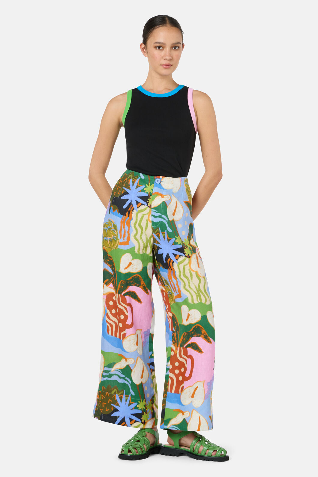 Gorman - Natural Form Culotte - print