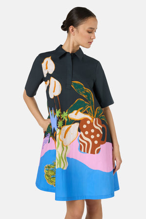 Gorman - Natural Form Shirt Dress - print