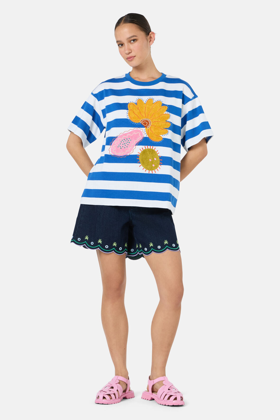 Gorman - Jungle Stripe OS Tee - stripe