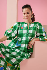 Gorman - Rainforest Diaries Blouse - check