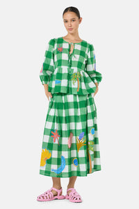 Gorman - Rainforest Diaries Blouse - check