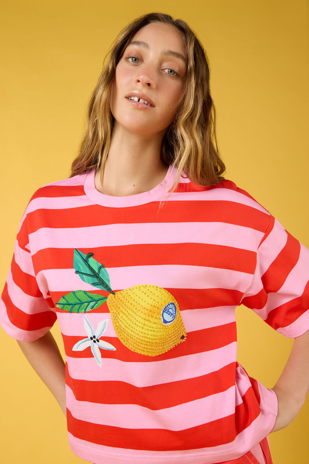 Gorman - Lemonade Print Relaxed Tee - print