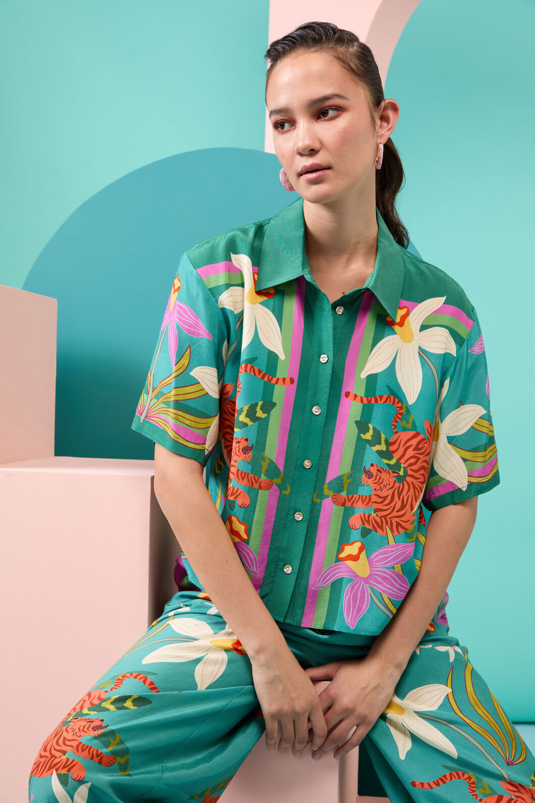 Gorman - Dancing Playmates Shirt - print