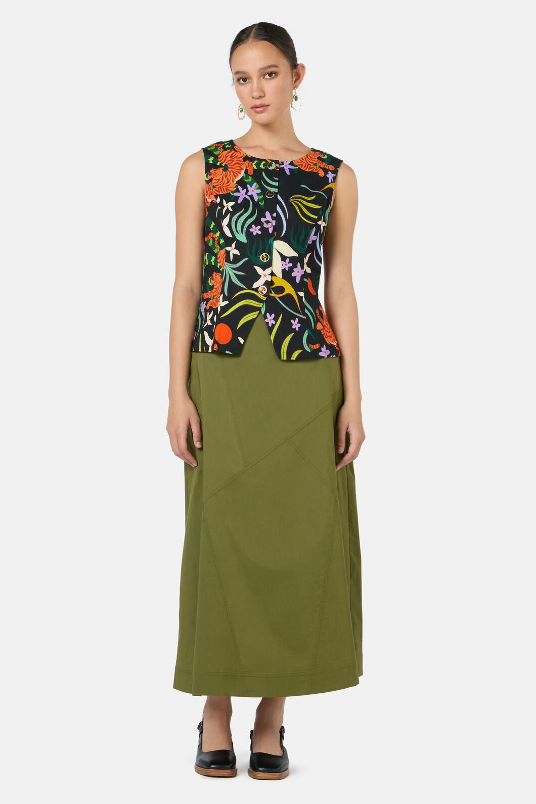 Gorman - Dancing Playmates Vest - print