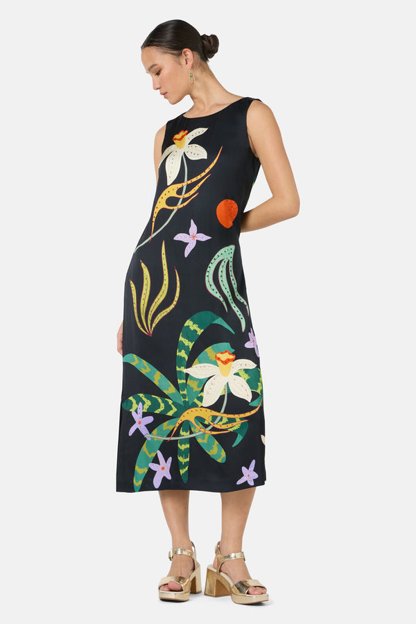 Gorman - DancingPlaymatesPlacementDress - print
