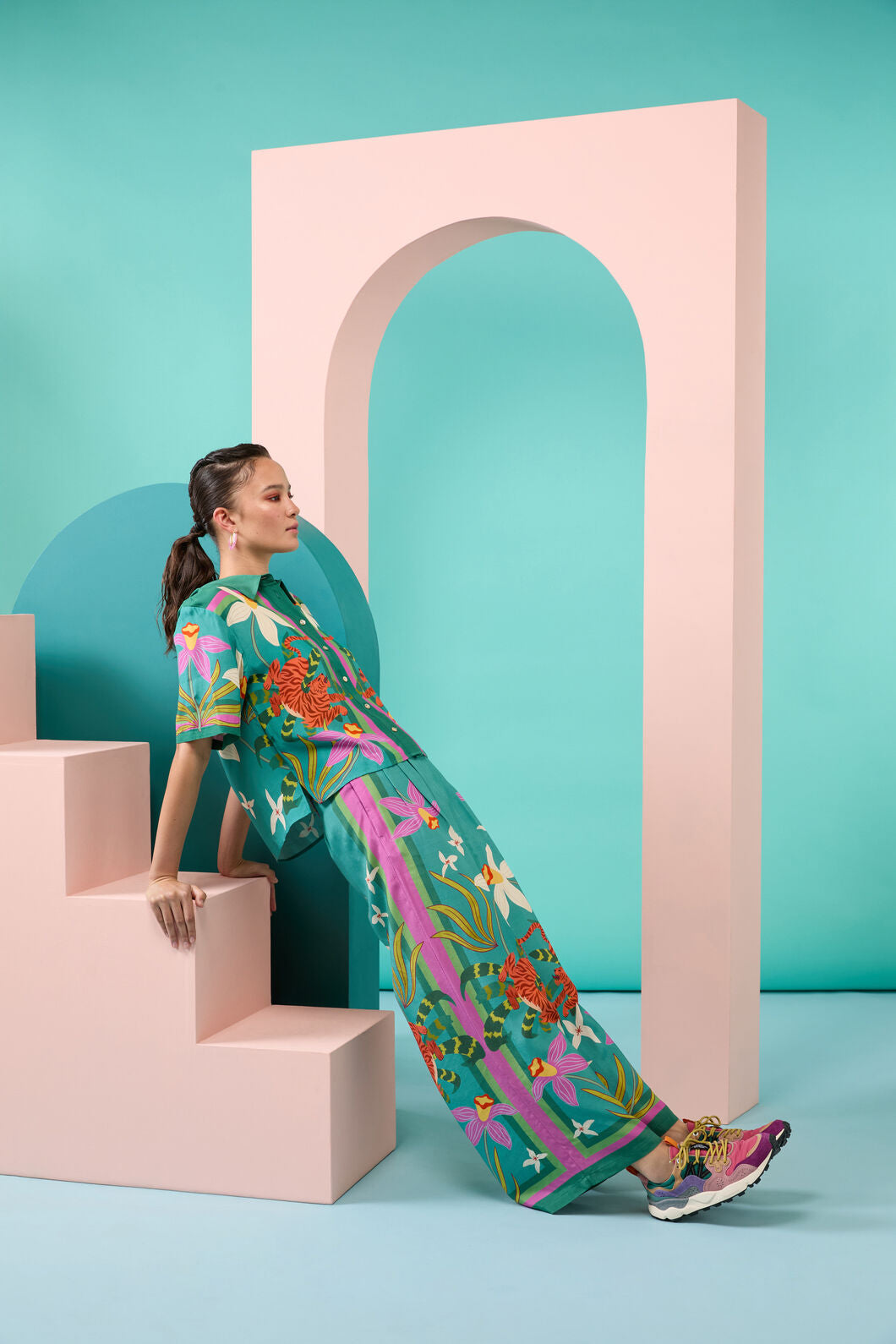 Gorman - Dancing PlaymatesPlacementPant - print