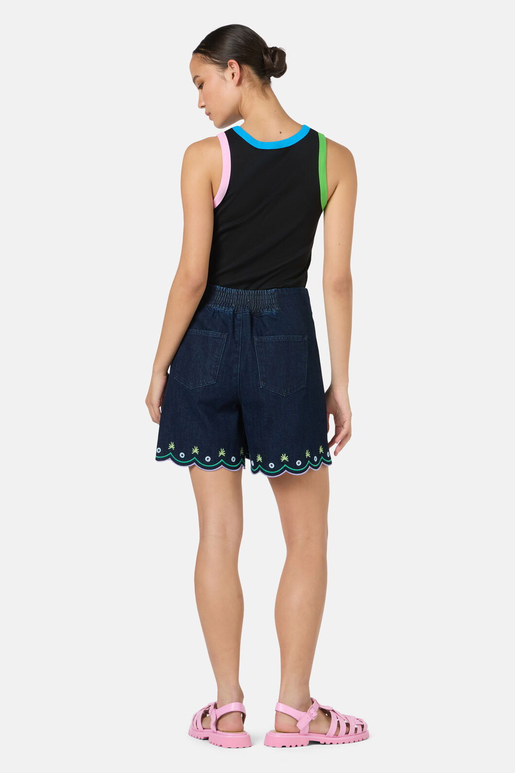 Gorman - Chloe Contrast Tank - black