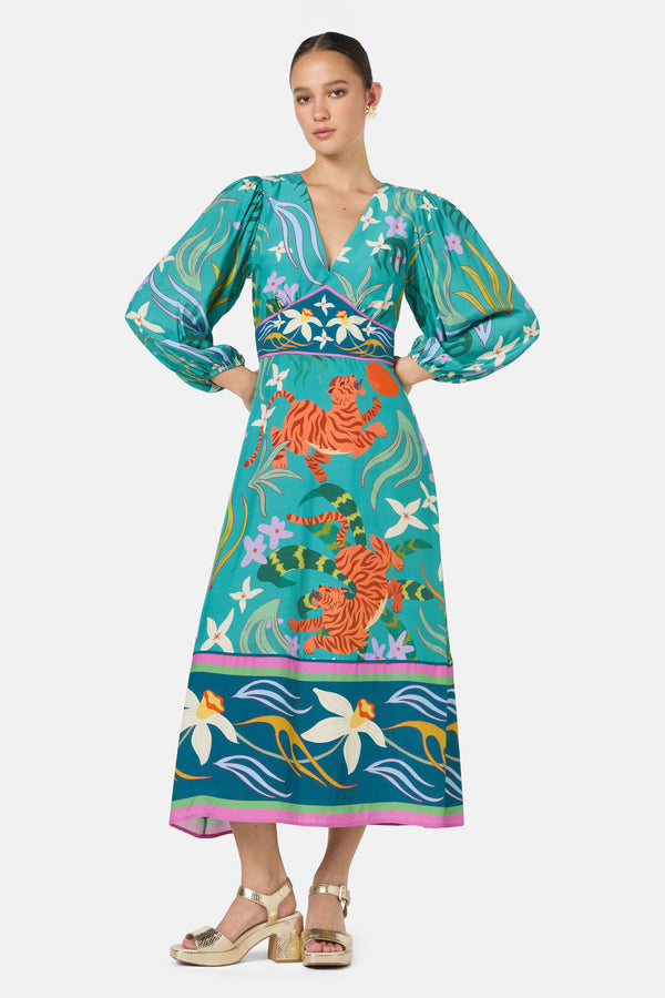 Gorman - DancingPlaymatesLongSleeveDres - print