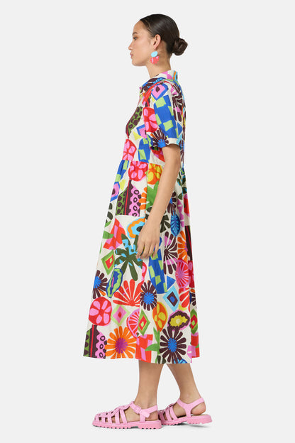 Gorman - Tropic Pop Shirt Dress - print