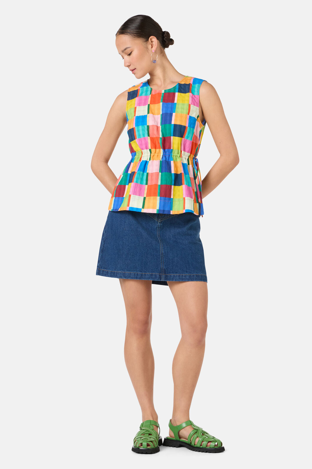 Gorman - Jungle Rhapsody Check Tank - check