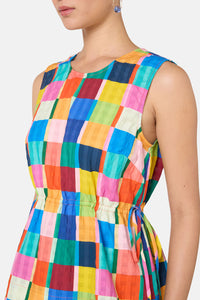 Gorman - Jungle Rhapsody Check Tank - check