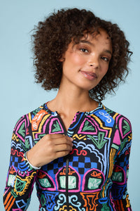 Gorman - Atrium Print Rashie - print