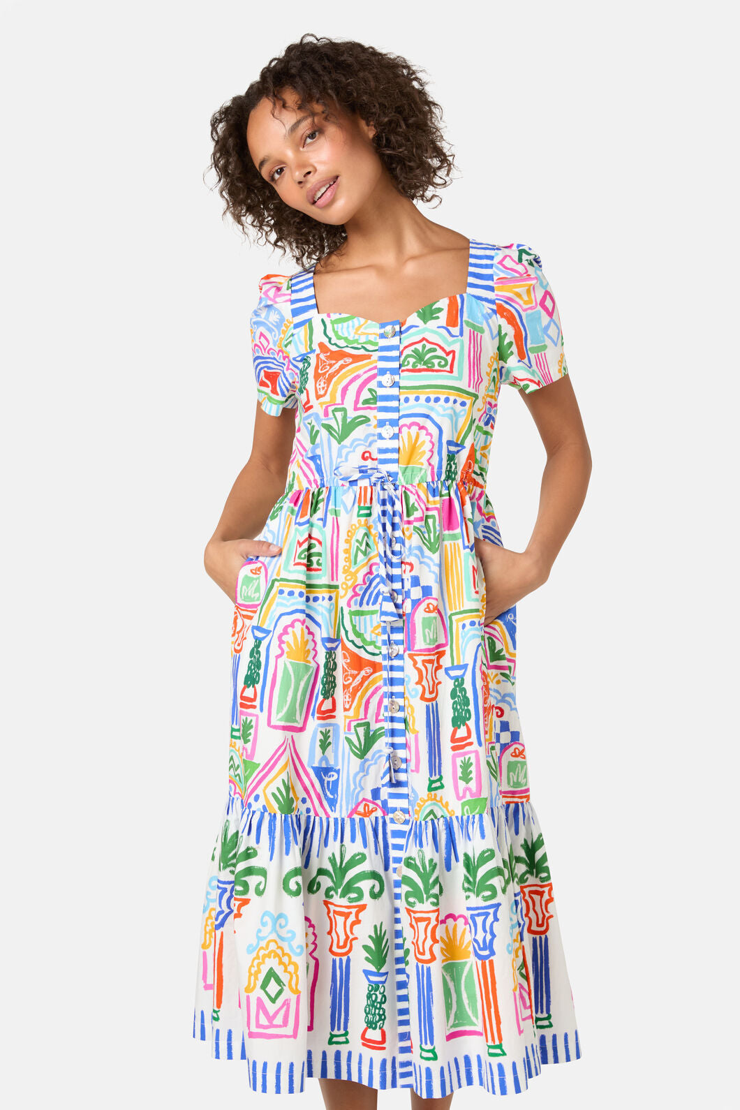 Gorman - Atrium Print Midi Dress - print