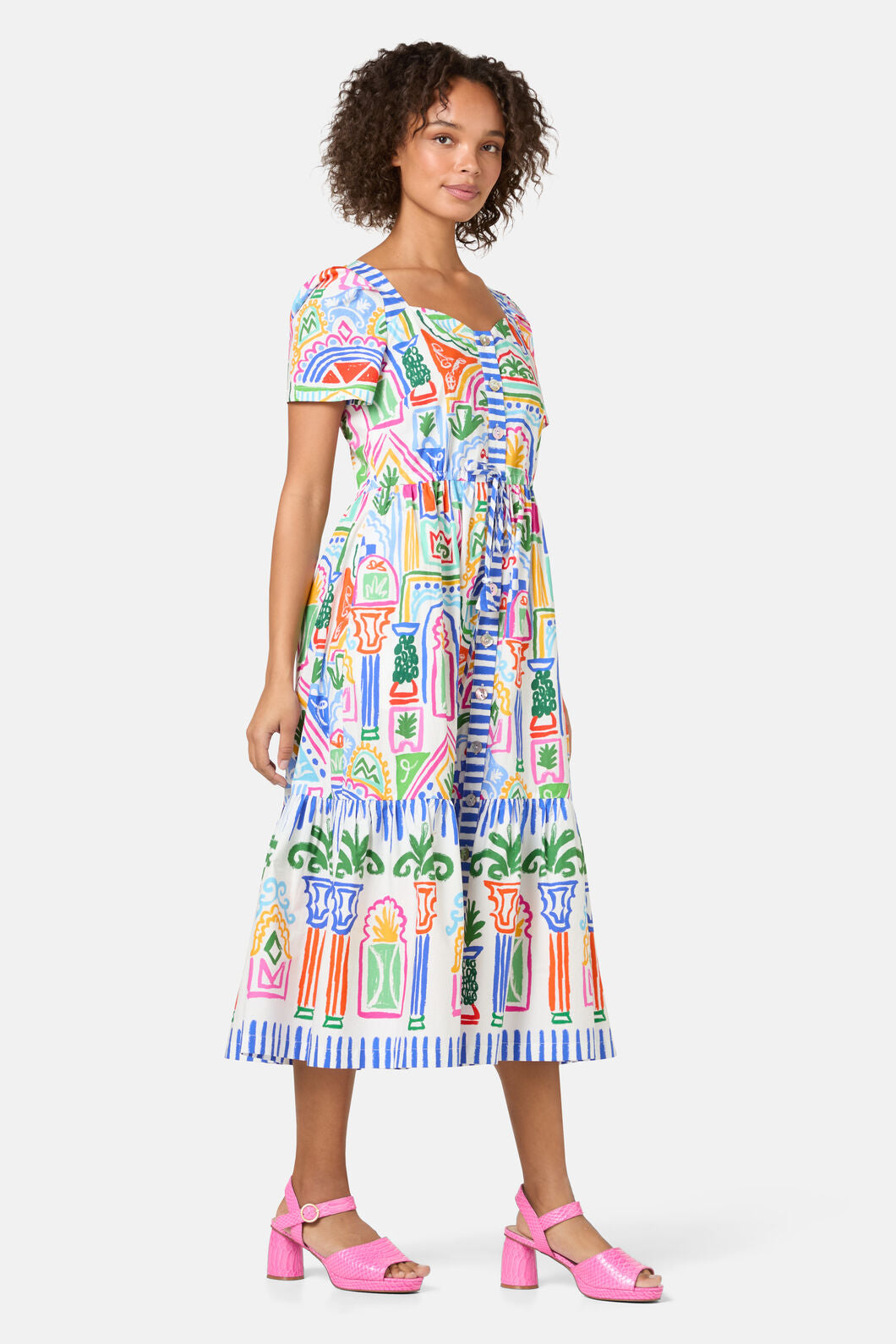 Gorman - Atrium Print Midi Dress - print