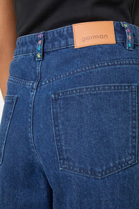 Gorman - Atrium Embroidered Denim Culot - denim