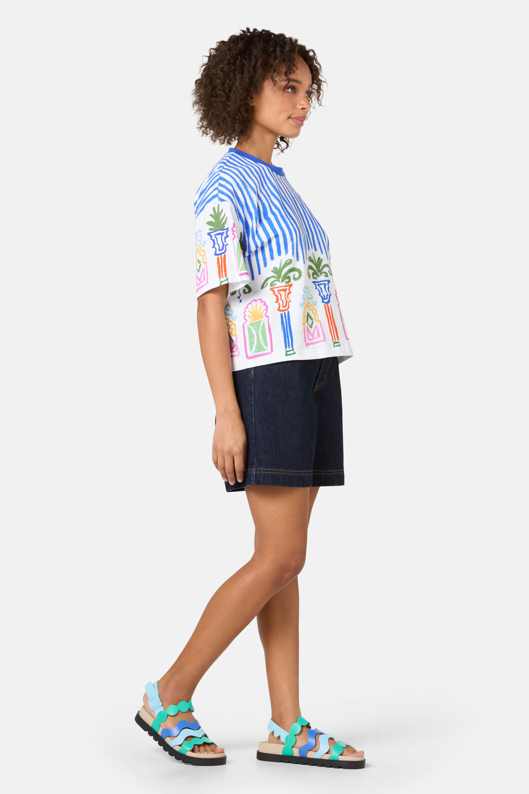 Gorman - Atrium Print Relaxed Tee - print