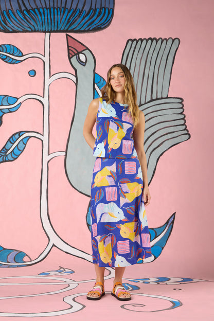 Gorman - Past Lover Linen Print Skirt - print