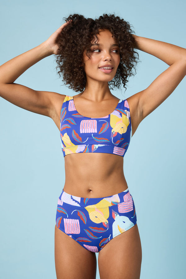 Gorman - Past Lovers Print Bikini Top - print