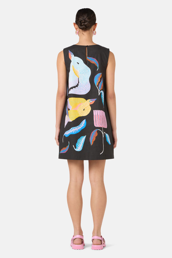 Gorman - Past Lover Print Shift Dress - print