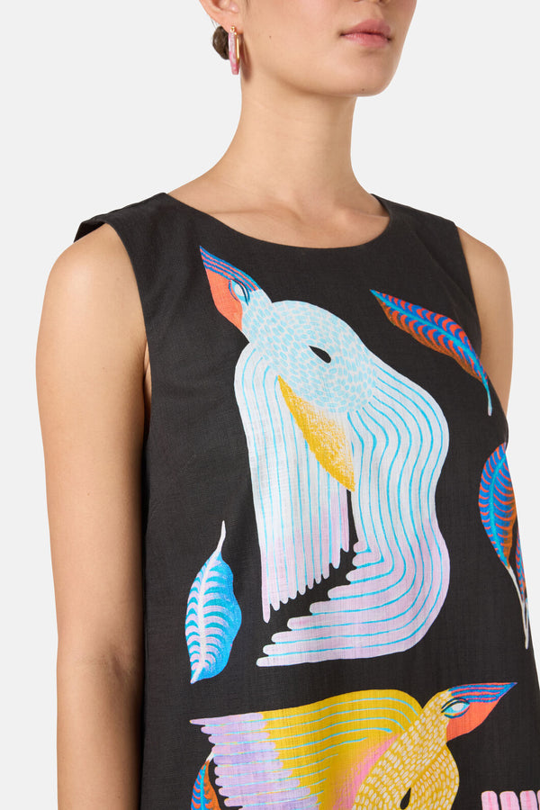 Gorman - Past Lover Print Shift Dress - print