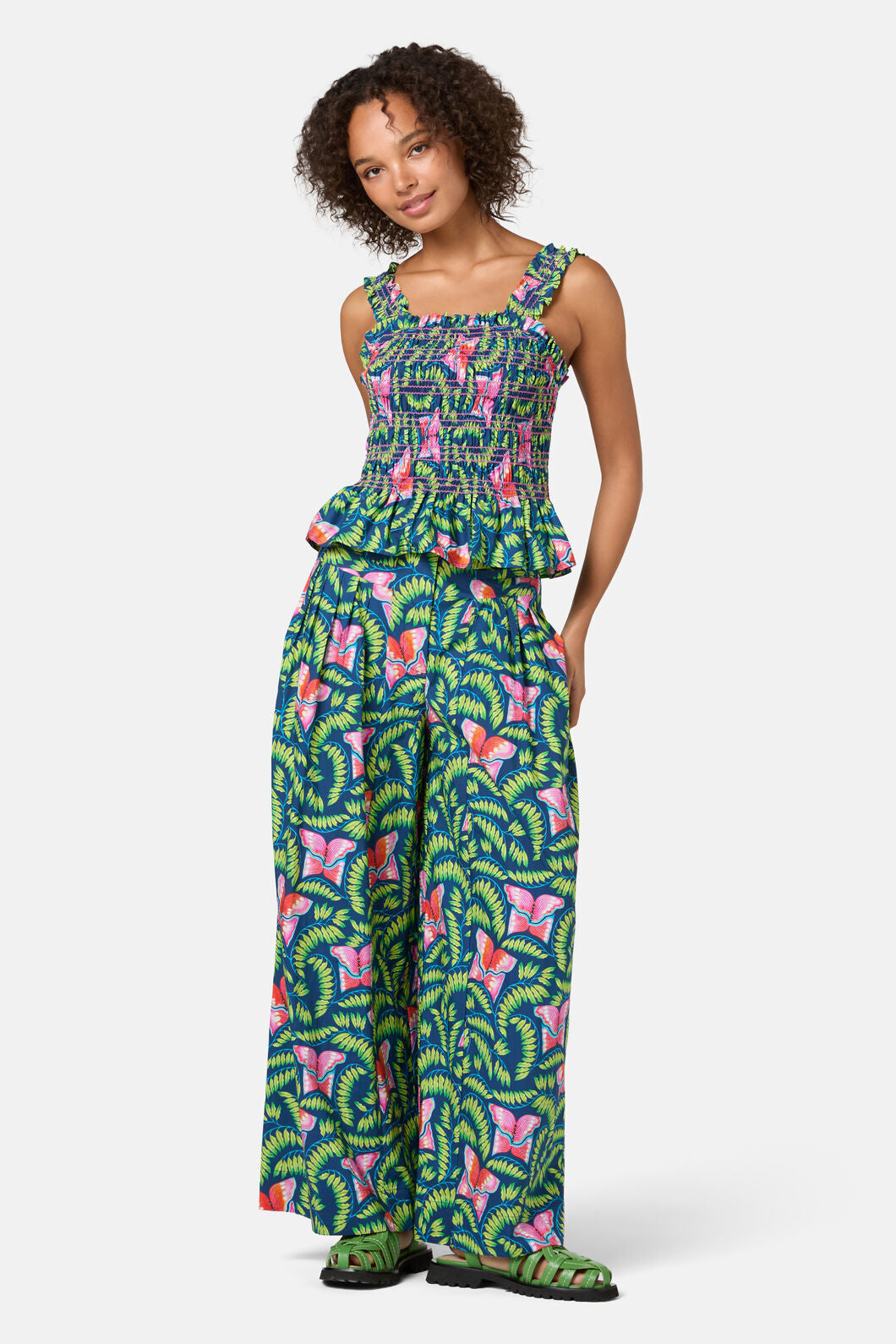 Gorman - In Secret Ruched Print Tank - print