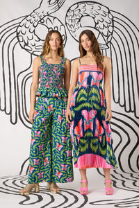 Gorman - In Secret Print Pleated Dress - print