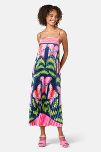 Gorman - In Secret Print Pleated Dress - print