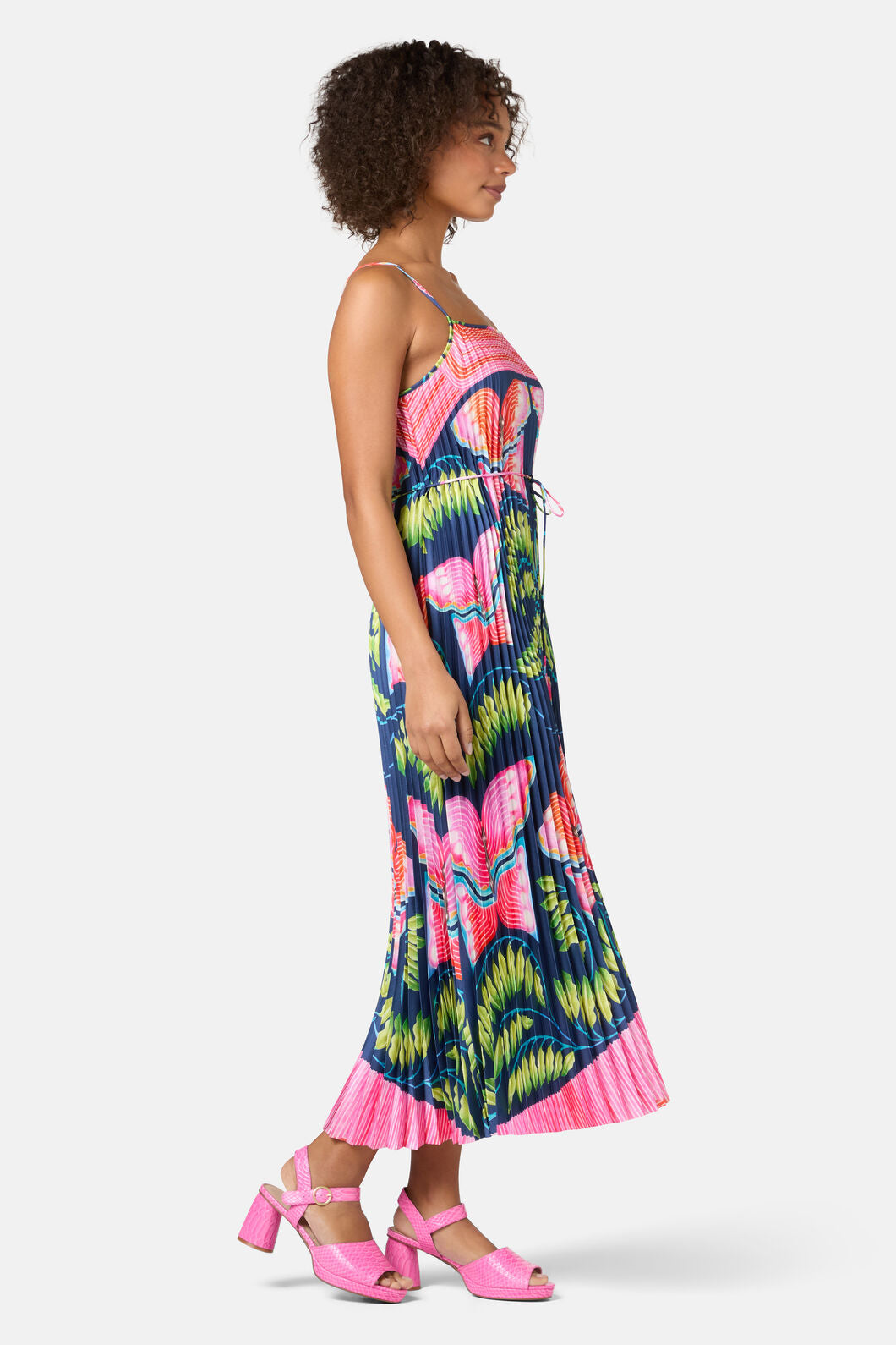 Gorman - In Secret Print Pleated Dress - print