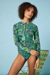 Gorman - Tree Fern Print Rashie - print