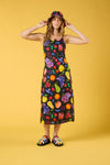Gorman - Fruit Party Linen Slip Dress - print