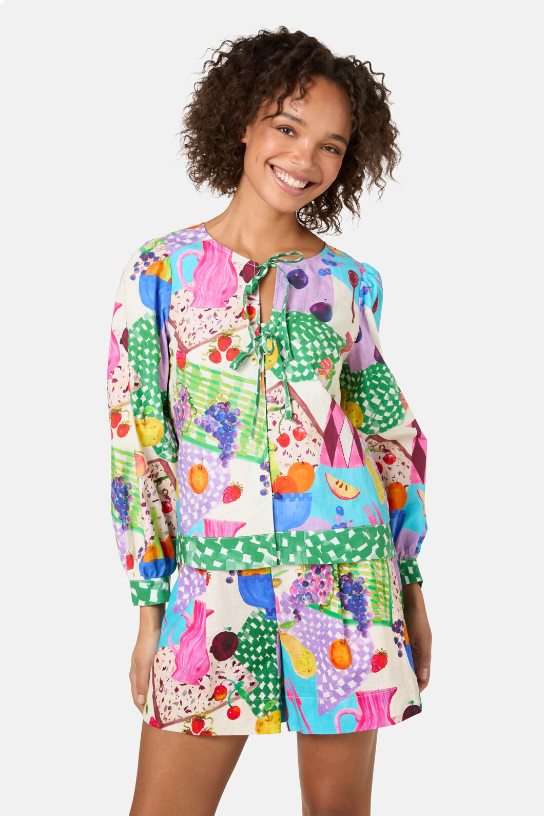 Gorman - Fruit Party Print Blouse - print