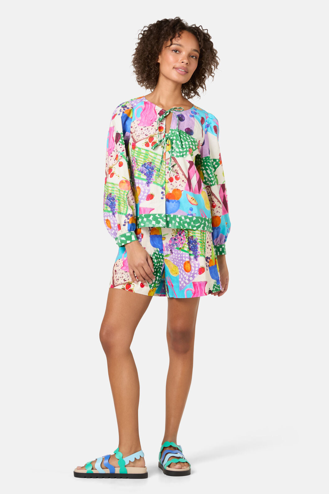 Gorman - Fruit Party Print Blouse - print