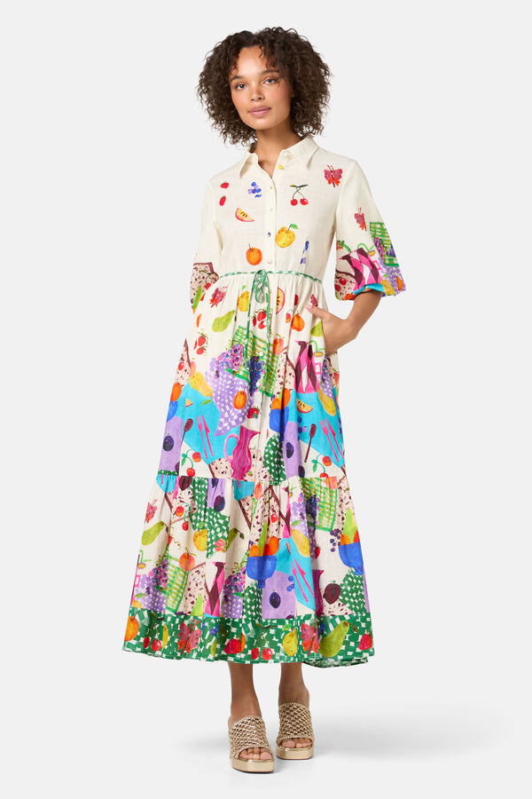 Gorman - Fruit Party Print Shirt Dress - print