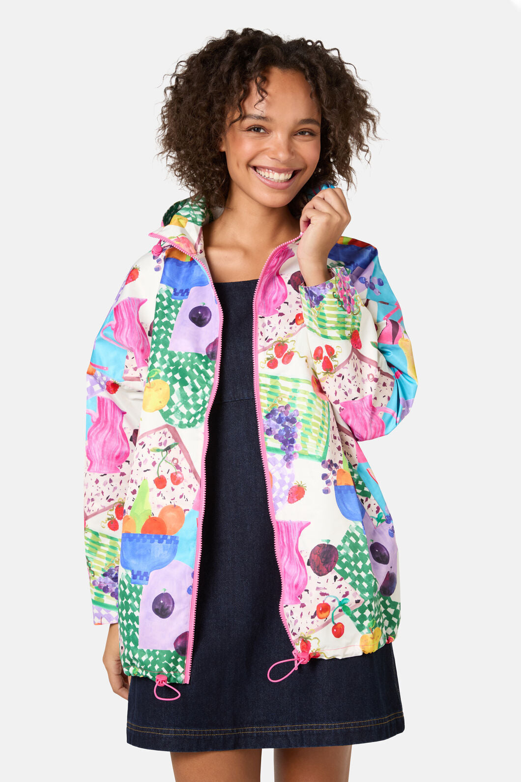 Gorman - Fruit Party Print Raincoat - print