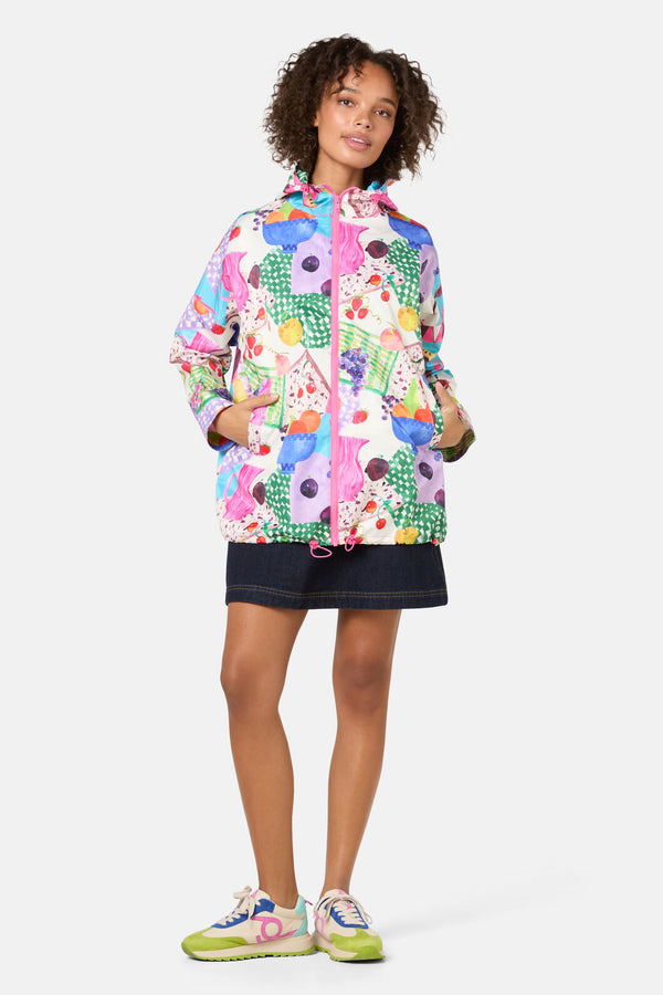 Gorman - Fruit Party Print Raincoat - print