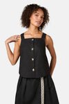 Gorman - Wilder Organic Cotton Tank - black