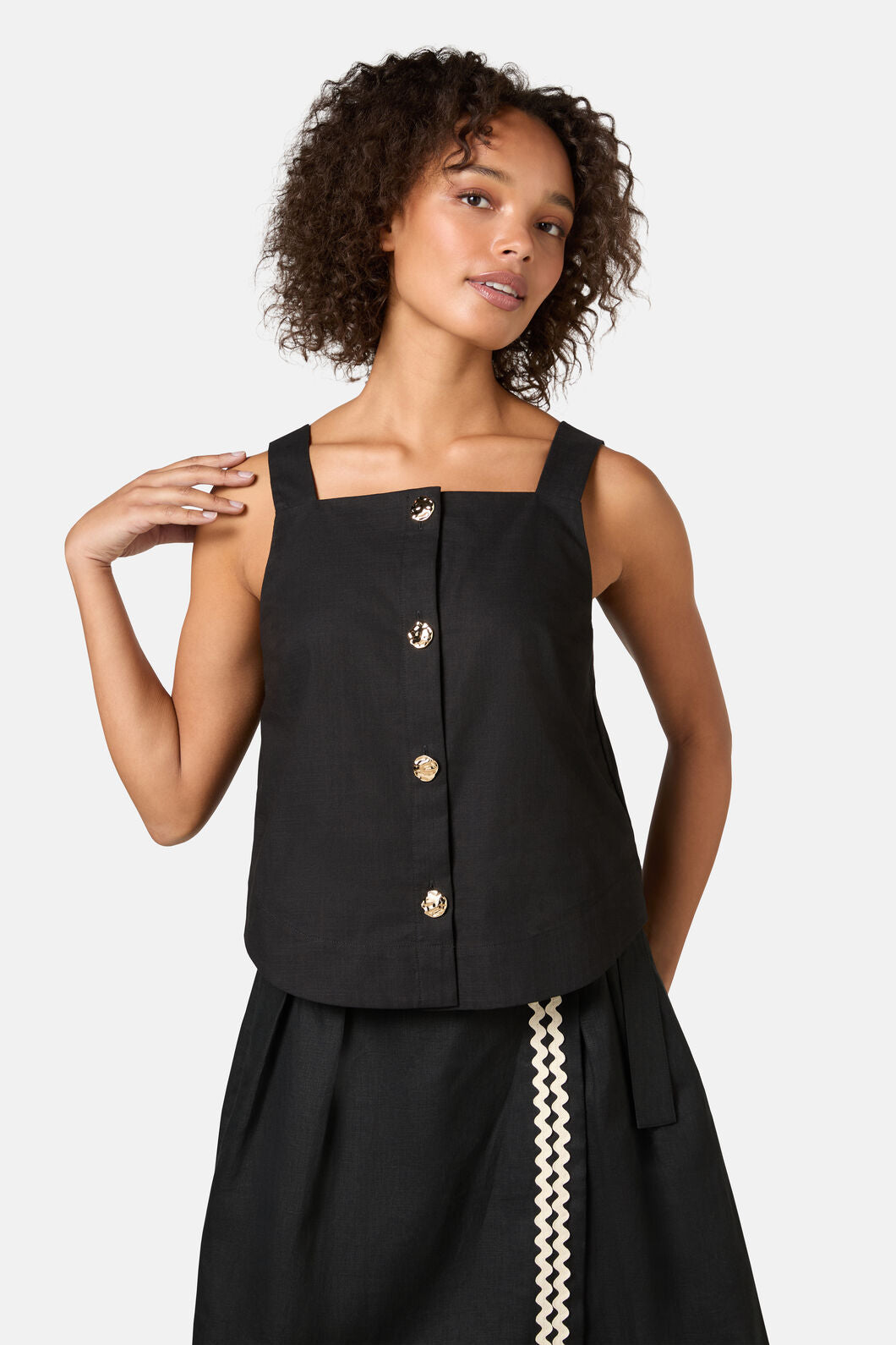 Gorman - Wilder Organic Cotton Tank - black