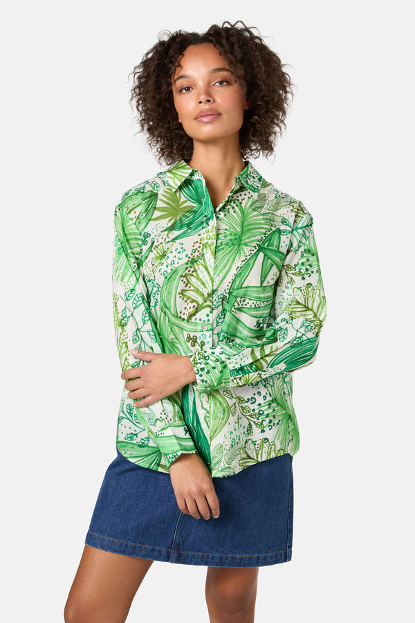 Gorman - Tree Fern Print Shirt - print