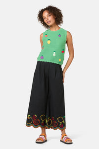 Gorman - Fruit Party Cotton Knit Tank - green