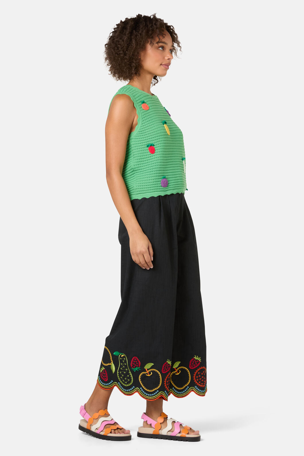 Gorman - Fruit Party Cotton Knit Tank - green