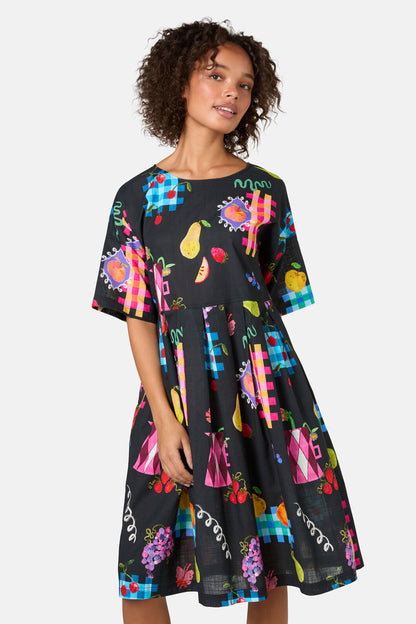 Gorman - Fruit Party Print Sadie Dress - print