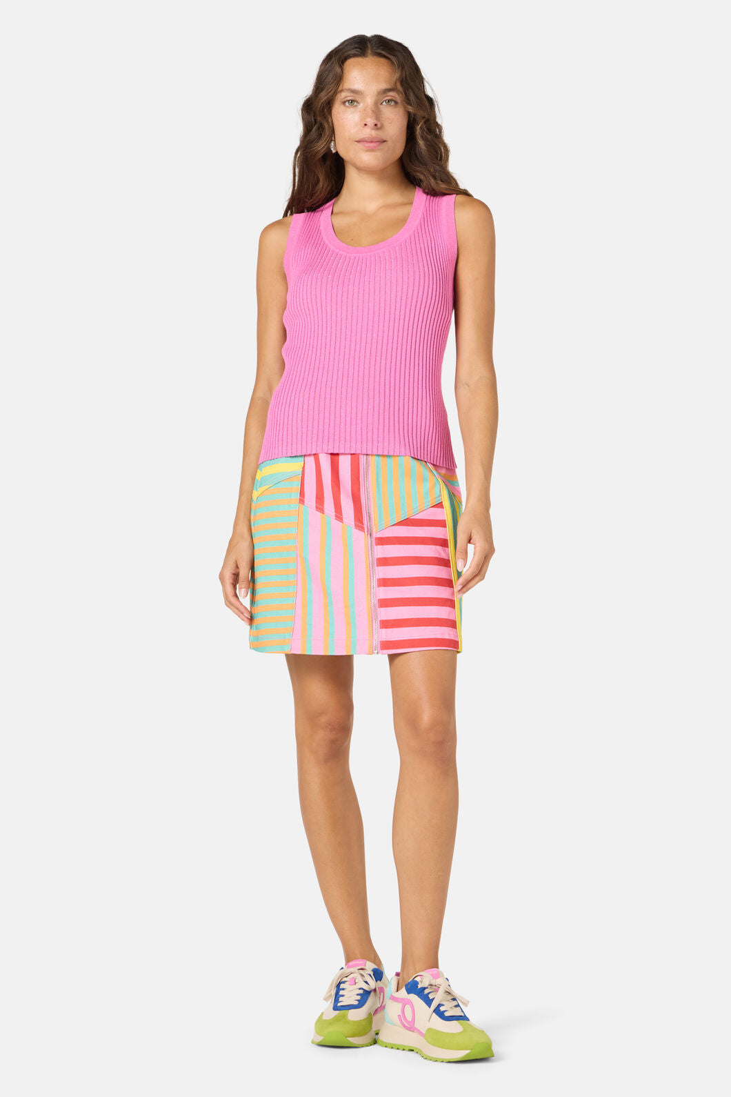 Gorman - Allegra Cotton Knit Tank - light-pink