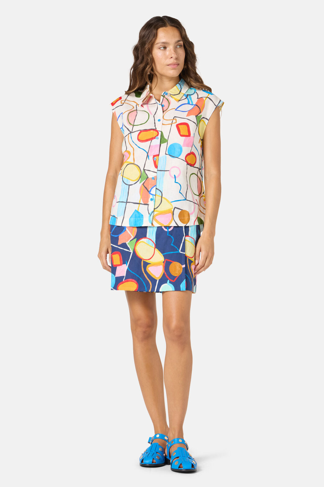 Gorman - Line And Dandy Print Shirt - print