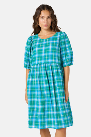 Fleur Check Smock Dress – Gorman