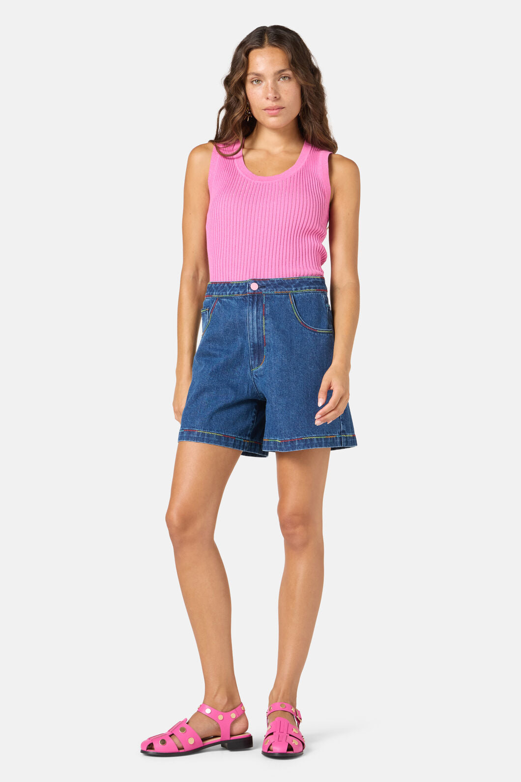 Gorman - Twist And Stitch Denim Shorts - denim