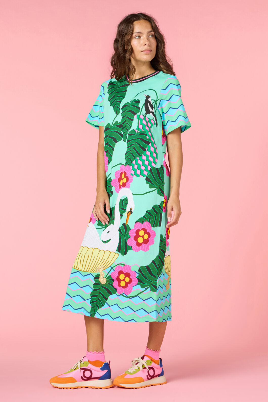 Gorman - Eros Print Tee Dress - print